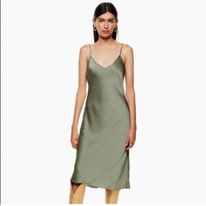 New! Aritzia Only Slip Dress - M - Sage